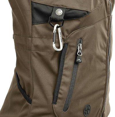Chaleco Acadia Softshell para mujer marrón