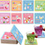 8 Posavasos Mahjong 3.94x3.94pulg para Taza Bebida
