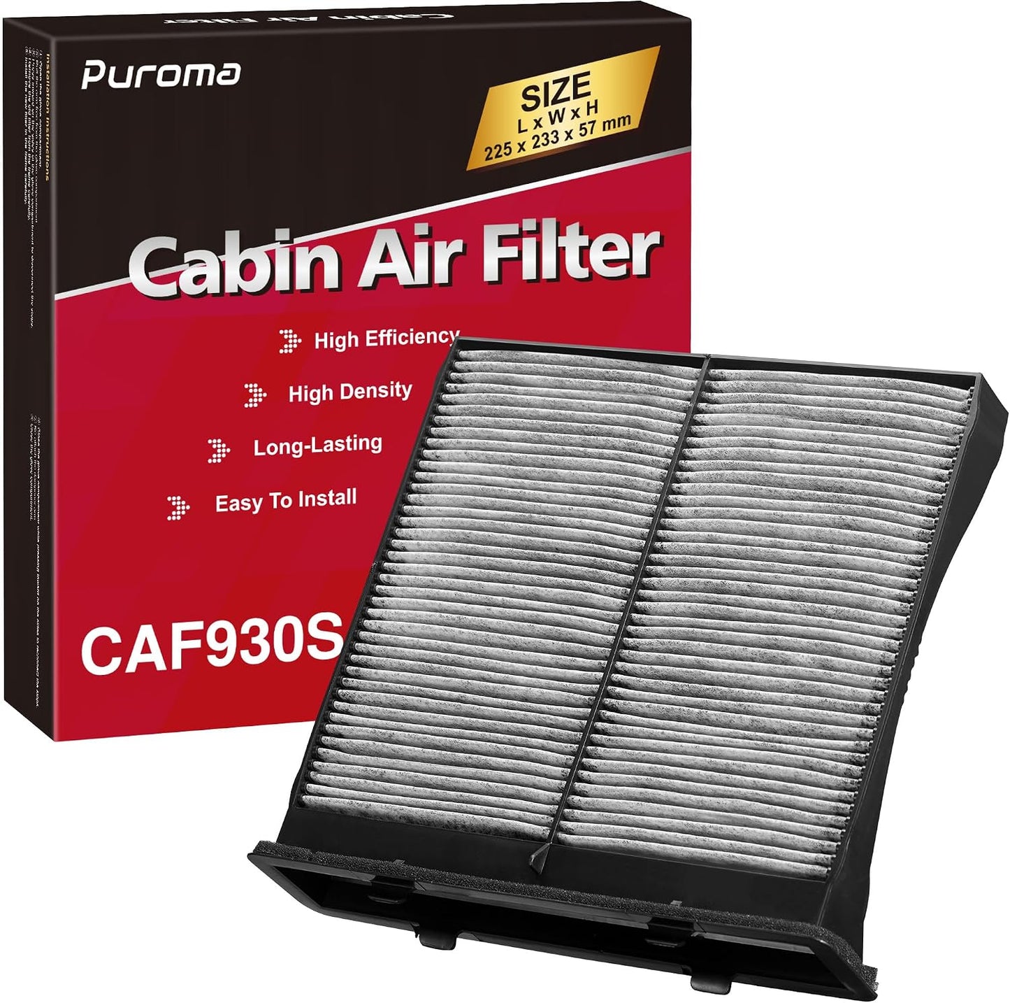 Filtro aire cabina carbón activado para Subaru Crosstrek Forester