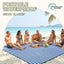 Manta picnic impermeable extragrande plegable para viaje