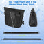 Bolsa golosinas perros silicona 2 tazas ajustable hombro