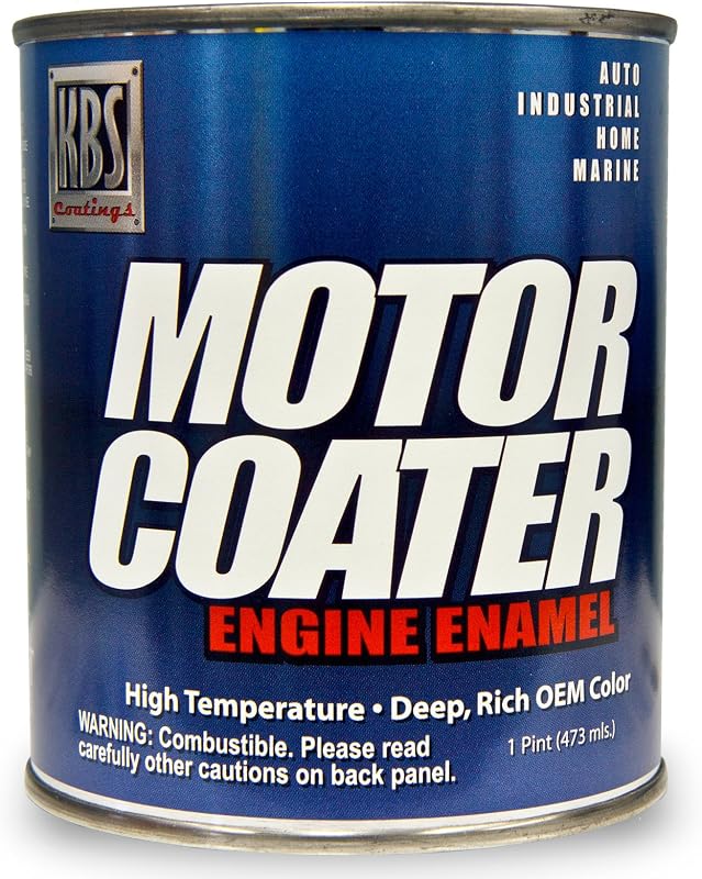 Pintura motor color rojo fuego