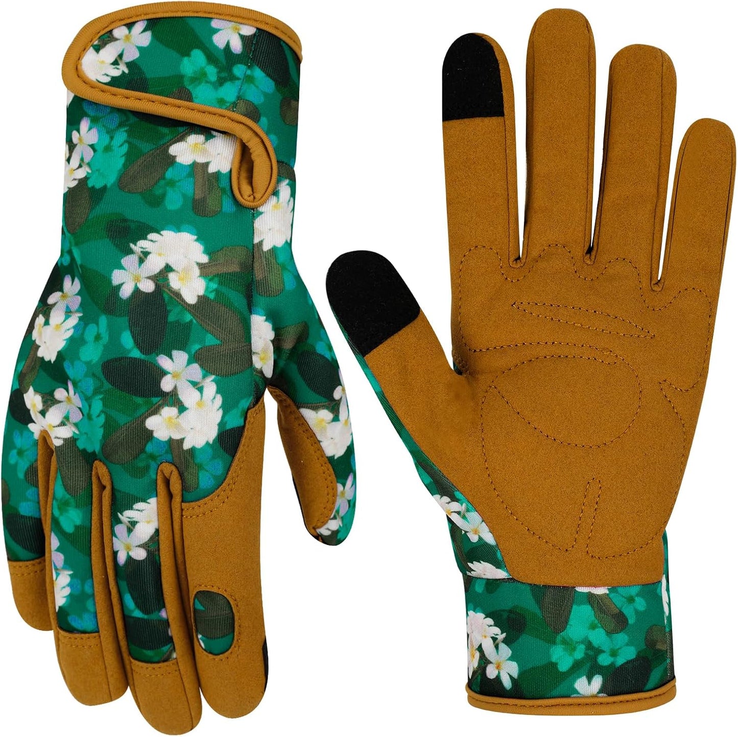 Guantes jardinería cuero mujer a prueba de espinas
