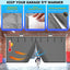 Kit aislamiento puerta garaje cortina térmica magnética