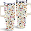 Vaso Halloween calabaza fantasma acero inox 40oz
