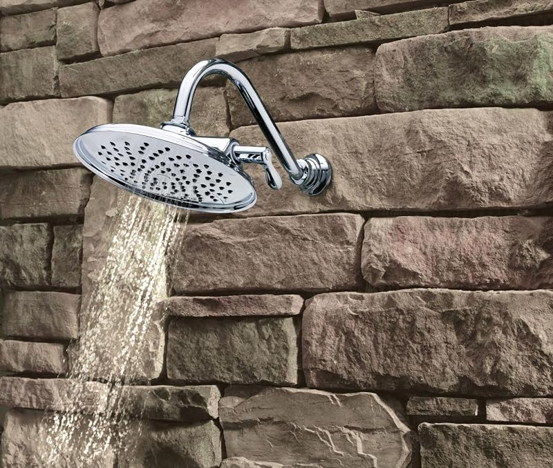 Cabezal regadera Moen S1311 8pulg 2.5GPM cromado