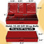 Organiz. papel regalo 41.5" 40 rollos con correas divisor