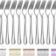 Set 12 Tenedores Acero Inox 8.07pulg para Mesa y Postre