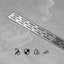 Drenaje ducha lineal acero inox 304 24pulg con colador