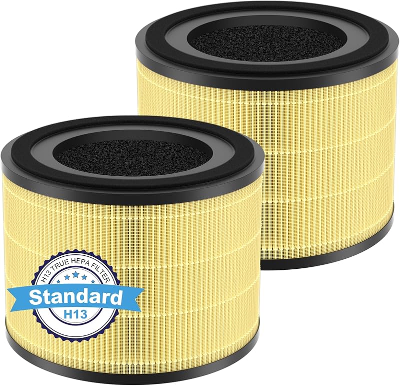 2 Filtros HEPA comp MOOK-A AP-S0610L 3 Etapas