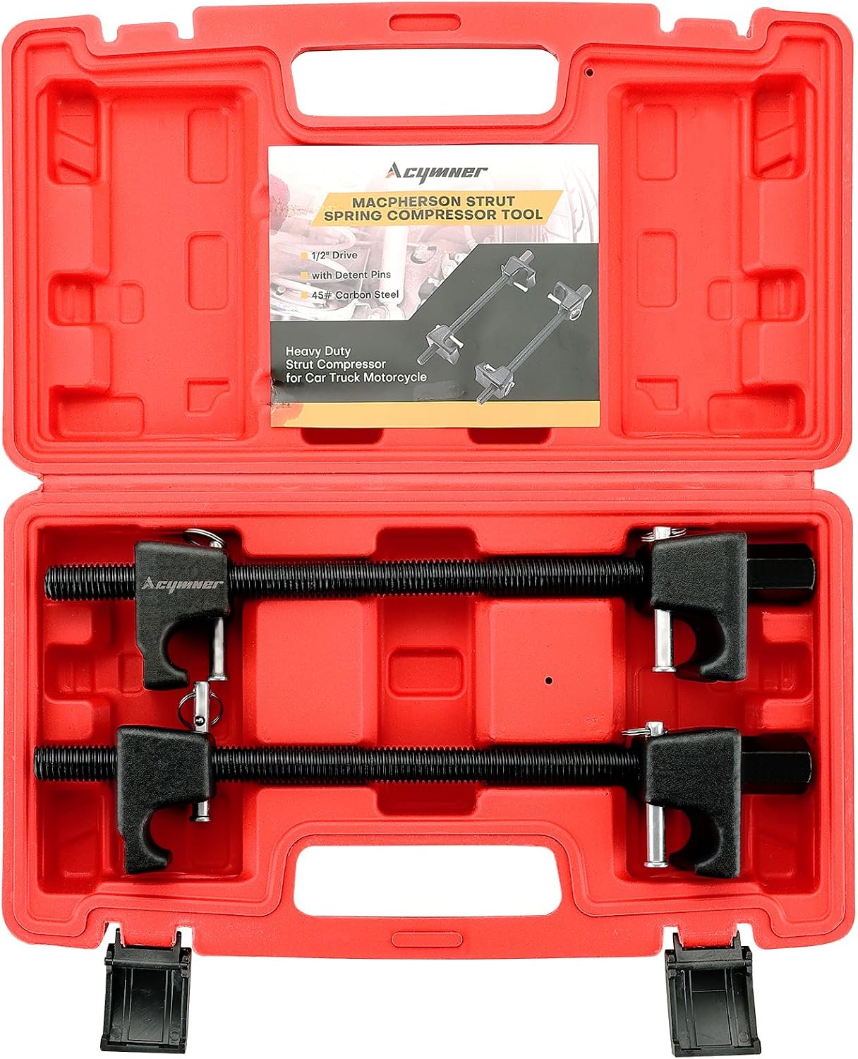 Compresor resorte Macpherson 1/2" cuadrado para auto
