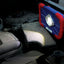 Luz trabajo LED cob recargable 1500 lúmenes 2 baterías
