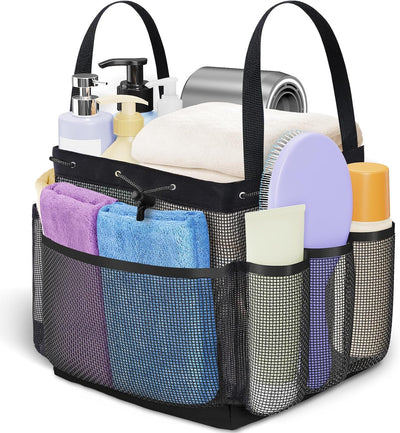 Organiz. ducha malla 7 bolsillos dormitorio