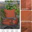 2 Almohadas 20x20pulg Impermeables para Patio y Interior