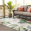 Alfombra área Kula 4x6ft rectangular multicolor gris