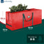 Bolsa almacenamiento árbol navidad 9ft roja