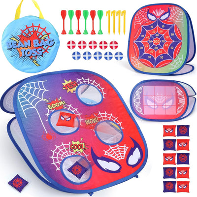 Set lanzamiento bolsas frijoles para niños patio cumpleaños