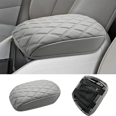 Funda consola central Honda Pilot piel sintética gris