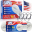 Kit cuerda asta bandera 5/16" 100ft duradero UV resistente