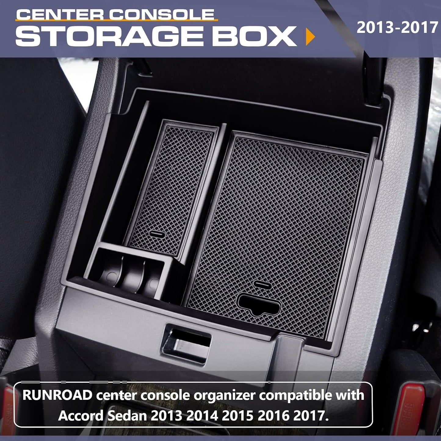 Bandeja organizadora consola Honda Accord