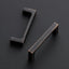 25 Manijas Cuadradas 3" para Gabinetes Bronce Aceitado