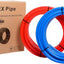 Tubo PEX-B 1/2pulg 2x100pies para agua fría y caliente