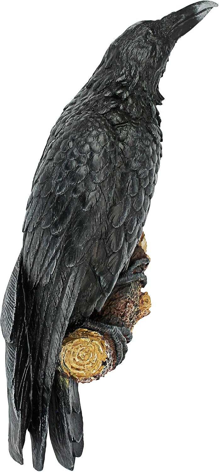 Escultura gótica de pared The Raven's Perch
