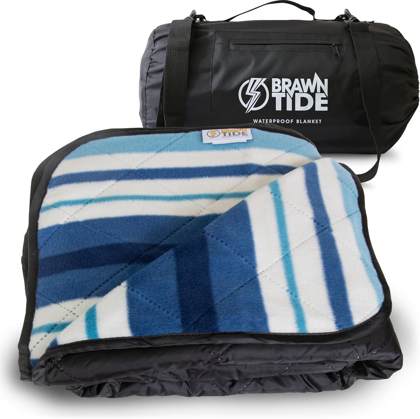 Manta impermeable forro polar 82x55pulg ideal playa camping