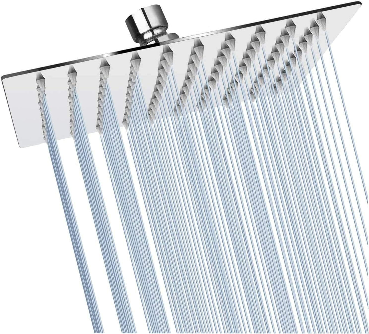 Cabezal ducha acero inox 6pulg Rainall alta presión cromado