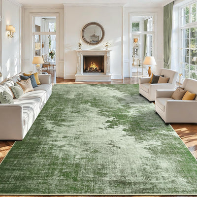 Alfombra área 4x6ft para sala suave antideslizante lavable