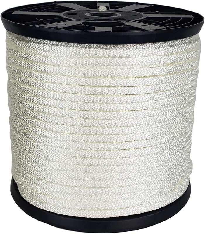 Cuerda nailon 3/8 pulg trenzada carrete 500pies