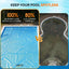 Calentador solar para piscina 18x36pulg manta rectangular