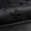 Bandera EE.UU. negra 4x6" nailon estrellas y rayas