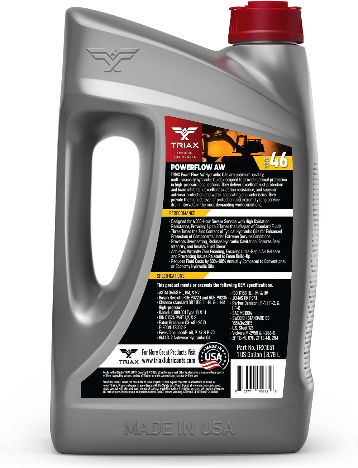 Aceite hidráulico multi-viscosidad Powerflow MV 46