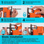 Sierra calar BLACKDECKER 4.5 amperios