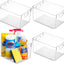 4 Cestas Plástico Organizador Cocina Refrigera