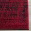 Tapete abstracto moderno plateado y negro 5'1x7'6
