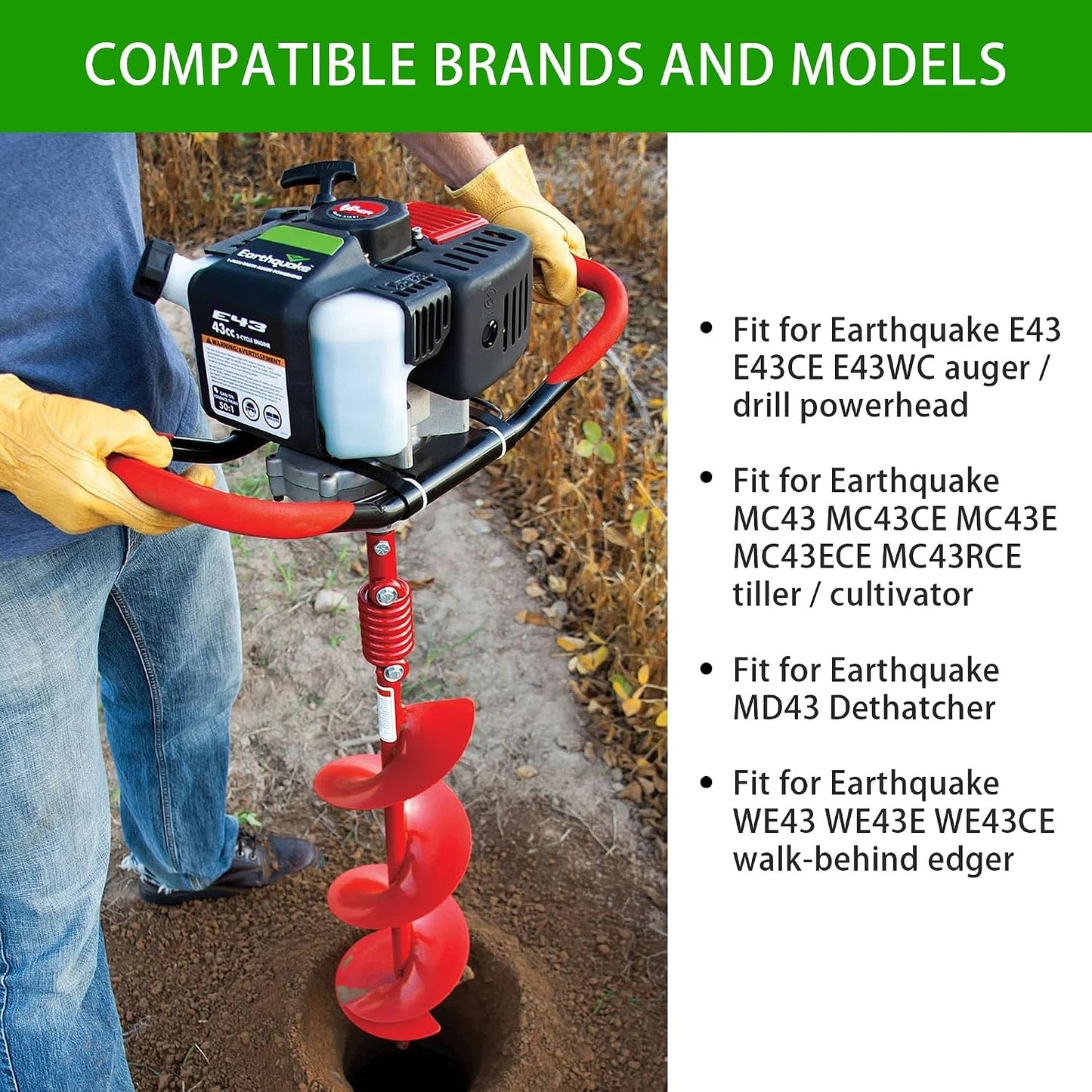 Carburador para cultivadora Earthquake E43
