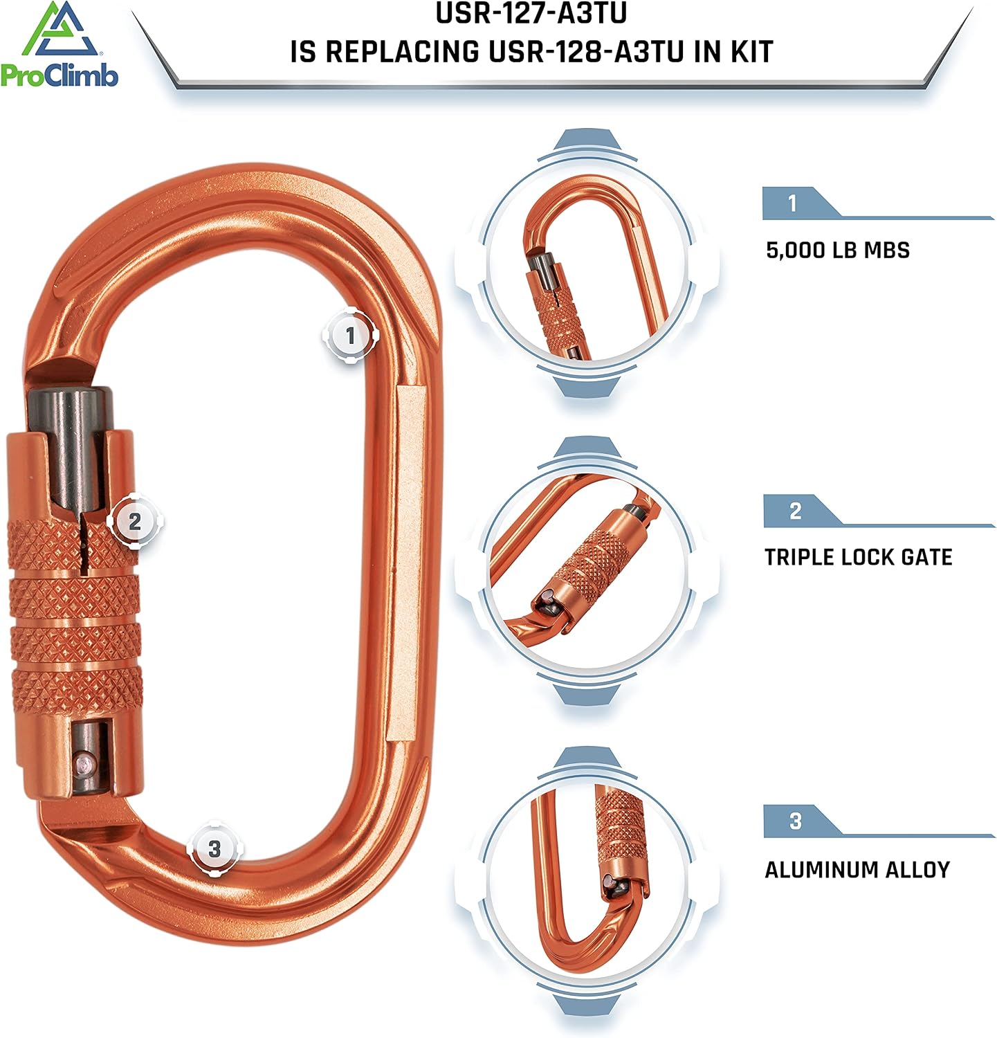 Kit cuerda ajustable acero 1/2pulg x10ft con gancho