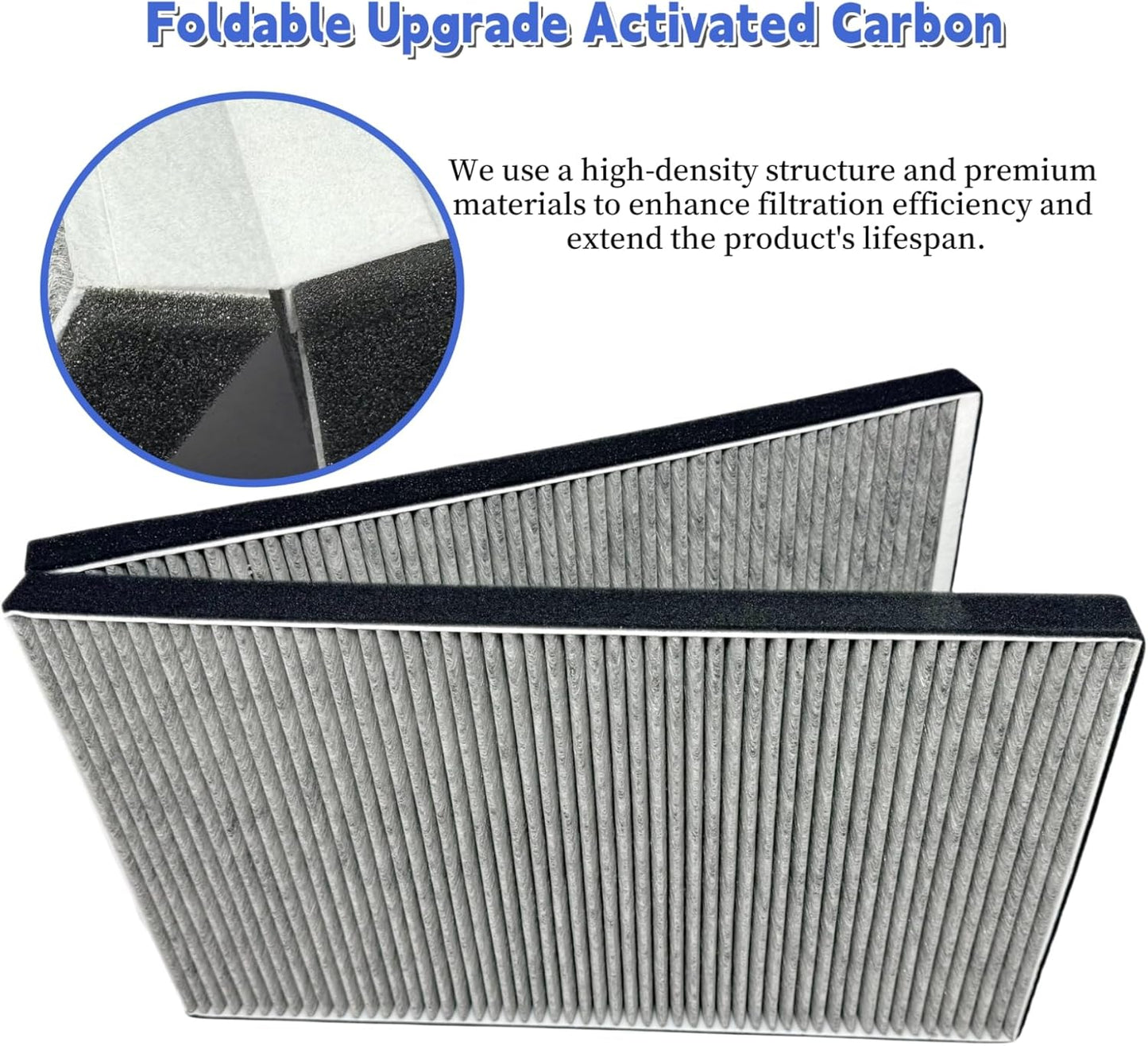 Filtro aire HEPA Tesla Model X 15-20 plegable carbón