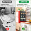 Organiz. refrigerador 55x13" dormitorio 4 bolsillos