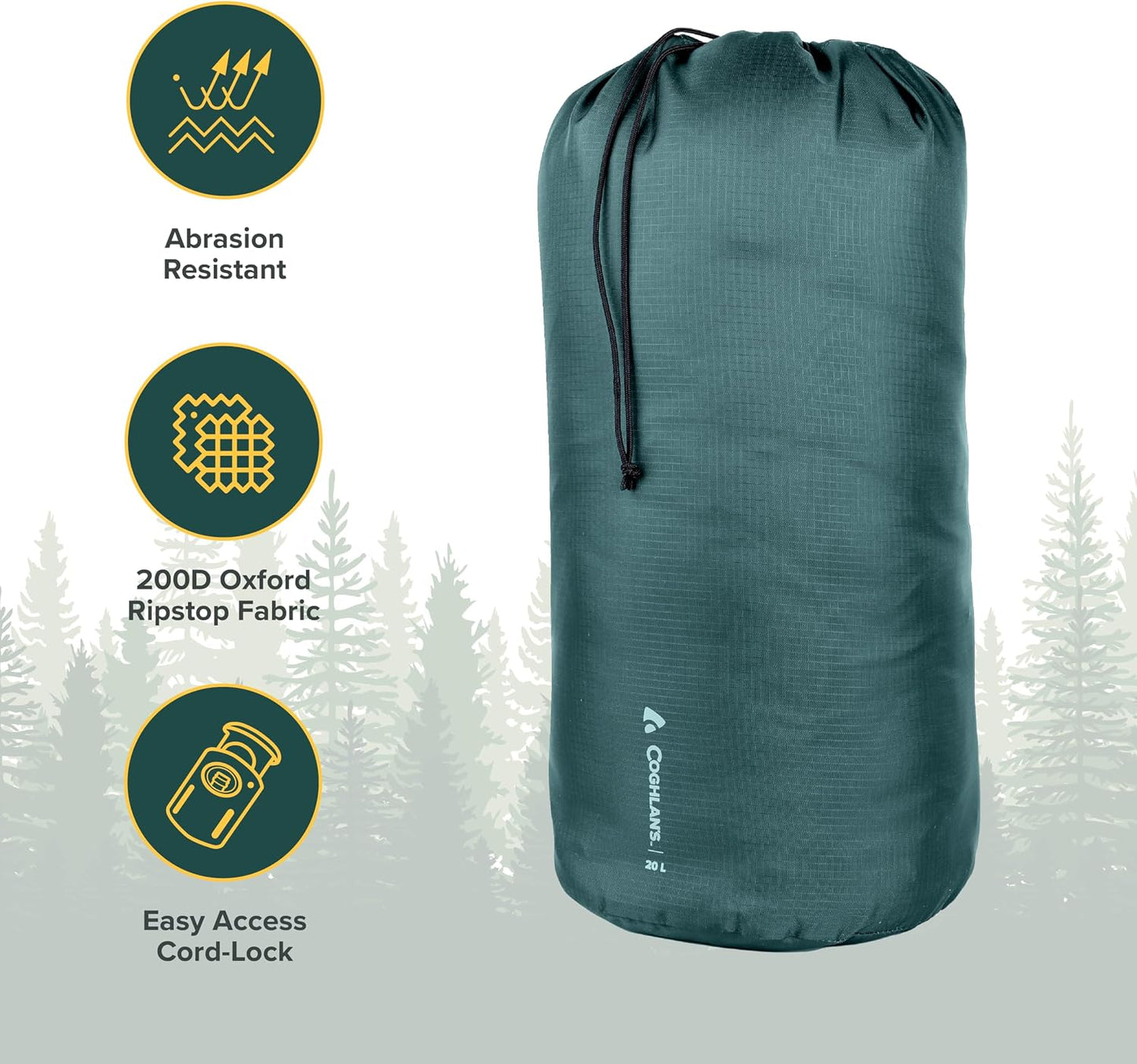 Bolsas de almacenamiento para camping y viaje ligero