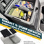 Organiz. consola Toyota Tacoma 4ª con bandeja almacenamiento