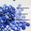 Cuentas vidrio fuego 19lb para hoguera 3/4pulg azul cobalto