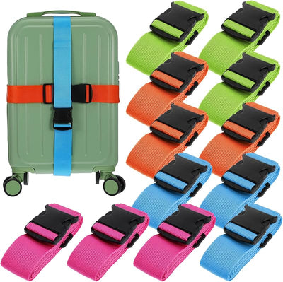 12 Correas Equipaje Ajustables Viaje Negocios