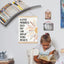 Póster motivacional Boho Sunshine inspirador para aula