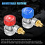 Adaptador R134A con kit herramientas válvula