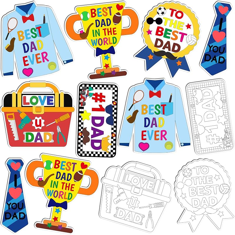 Set manualidades para niños Día del Padre