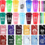 36 Vasos Plástico 16oz con Tapa y Cuadernos para Enfermeras