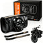 Bolsa herramientas motocicleta 7.2L cuero PU negra
